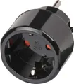 5er PACK(Stk) BRENNENSTUHL 1508550 Reisestecker System <Schutzkontakt/USA-Japan>
