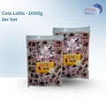 Cool Cola Mix Lollis 2 x 200 Stück im Beutel einzeln verpackt 2 x 1000g