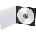 MediaRange CD-Hüllen BOX21-M, 140 x 124 mm, Slim Case, transparent-schwarz, für je 1 Disc, 50 Stück