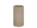 UYUNI Lighting LED-Kerze Pillar LED-Kerze Rustic sandstone 15cm