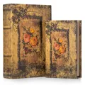 Buchtresor Buchattrappe Rosen Blumen Strauß  Buch Safe Box Schatulle Buchhülle
