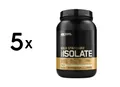 5 x Optimum Nutrition 100% Whey Gold Isolate (2.05lbs) Vanilla (64,51 EUR/kg)