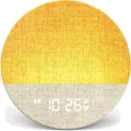 Sonnenaufgangsalarmuhr mit Weißem Rauschen & 29 Beruhigenden Klängen