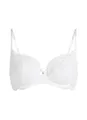 HUNKEMÖLLER Unwattierter Bügel-BH Marine - Snow White - 90D