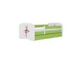 Raumhirsch Furniture Kinderbett 70x140, 80x160, 80x180 cm - Komplettset mit Schublade (Bett für Mädchen, Einzelbett Kinder 2–12, mit Rausfallschutz & Lattenrost), verschiedene Farben & Designs