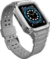 Schutzband Band mit Gehuse fr Apple Watch 7/6/5/4/3/2/Se 41/40/38Mm Grau