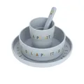 Dish Set PP/Cellulose Happy Fruits Lemon