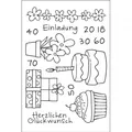 Stempel Clear, "Einladung" A7