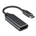 USB C , Typ c zu HDMI 4K Adapter (Thunderbolt 3 kompatibel) für MacBook Pro 2018/2017, iPad Pro 2018, Samsung Note 9/S9/S10, Huawei Mate 20/P20 und mehr (Schwarz)