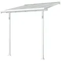 Palram-Canopia Aluminium Terrassenüberdachung mit Doppelstegplatten "Sierra",weiß,230 x 230 cm