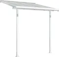 Palram - Canopia Aluminium Terrassenüberdachung Sierra Weiß 228x225x300 cm