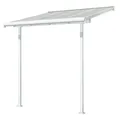 Palram-Canopia Aluminium Terrassenüberdachung mit Doppelstegplatten "Sierra", weiß, 230 x 230 cm
