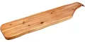 KESPER® Servierbrett mit Griff und Lederband zum Aufhängen, Akazienholz, (1-St), aus FSC-zertifiziertem Akazienholz