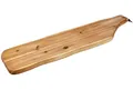 KESPER 2819513 Servierbrett 71 x 17 cm, Akazienholz, jedes Brett ein Unikat