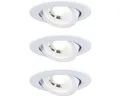Paulmann LED Einbauleuchten-Set 3-step dimmbar 3x6 W 550 lm 3000 K Ø 8,2 cm schw