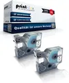 2x Kompatible Schriftbänder für Dymo D1 40913 1000 Plus 2000 3500 5500 Labelmaker 4500 Pocket Labelmanager 100 Labelmanager 100 Plus S0720590 9 mmx7 m Schwarz/Weiss Office Plus Serie
