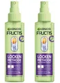✅ Garnier Fructis Locken Methode Feuchtigkeitsboost Pflege-Spray 2x 200ml ✅