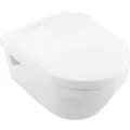 Combi-Pack V&B Architectura Wand-Tiefspül-WC Direct Flush Spülrandlos + WC-Sitz Softclose,weiß