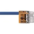 WAGO 2273-203-100 2273 Dosenklemme flexibel: 0.5-2.5 mm² starr: 0.5-2.5 mm² Polzahl: 3 100 St. Transparent, Orange Box