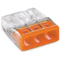 Wago Verbindungsklemme Compact, 2273-203, 3 Leiter, 2,5mm², zum Stecken, 100 Stück