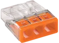 WAGO 2273-0203 - COMPACT-Verbindungsdosenklemme, 3-fach