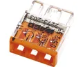 Wago 2273-203 COMPACT Verbindungsdosenklemme 0,5-2,5mm² 3-Leiter Steckklemme 100