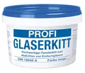 Baufan Profi Glaserkitt - 750g, beige I Fensterkitt zum Abdichten von Einfachgläsern in Holz- & Metallrahmen I In praktischer Runddose