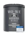 WO-WE Nano Fassadenfarbe W520 Wandfarbe für Außen Mauer Fassade Anthrazitgrau - 750ml