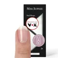 Original Miss Sophie Nagelfolien Transparent I 24 ultra-dünne Nagellack-Streifen I Für Finger- & Fußnägel I Hält auf Natur- sowie lackierten, Acryl-, Gel- & Shellac-Nägeln