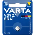 Varta V392/SR41 Knopfzellenbatterie silber Silberoxyd-Batterie 1,55 Volt 38 mAh