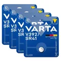 4x Varta Batterie Silver Oxide Knopfzelle V392 SR41 1,55V AG3 392