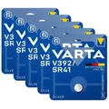 5x Varta Batterie Silver Oxide Knopfzelle V392 SR41 1,55V AG3 392