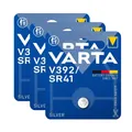 3x Varta Batterie Silver Oxide Knopfzelle V392 SR41 1,55V AG3 392