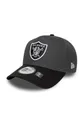 New Era Baseball Cap Las Vegas Raiders New Era E-Frame Two Tone Cap dunkelgrau schwarz (1-St)