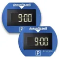 2x Needit Park Lite elektronische Parkscheibe digitale Parkuhr blau m. Zulassung