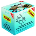 Läufer 59079 Rondella X-Band, elastische Kreuzbänder, Gummibänder 150 x 11 mm, Durchmesser 100 mm, 500g Schachtel, Gummiband bunt sortiert