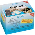 Läufer X-Band im Karton - 500 g, 150 x 11 mm, bunt sortiert