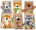 KuschelICH Adventskalender zum Befüllen Waldtiere - mit Stickern zum Gestalten und selber Basteln