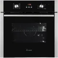 Backofen BO8805SS PowerAir Heißluft Niedertemperaturgaren 60 cm breit - Schwarz