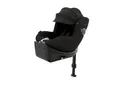 cybex Platinum Reboarder-Kindersitz Sirona Ti Plus, Schwarz, Textil, 44x75x71 cm, ECE R 129 i-Size, abnehmbarer und waschbarer Bezug, optimaler Aufprallschutz, schnell leicht im Auto montierbar, Seitenaufprallschutz, Isofix-Befestigung, Sonnendach, Baby on Tour, Kindersitze, Reboarder Kindersitze
