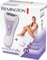 Remington smooth&silky WSF5060 Akku‑Damenrasierer mit Aloe‑Streifen Nass/Trocken