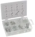Druckfedern Sortiment 246 teilig Federn Set Metall Spiral Feder Sortimenskasten