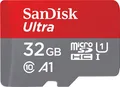 SanDisk Ultra microSDHC Speicherkarte 32GB + SD Adapter