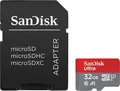 SanDisk Ultra - Flash-Speicherkarte (microSDHC/SD-Adapter inbegriffen) - 32GB - A1 / UHS-I U1 / Class10 - microSDHC UHS-I (SDSQUA4-032G-GN6IA)