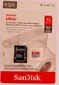 SanDisk Ultra 32 GB UHS-I SDHC Class 10 Speicherkarte + SD Adapter