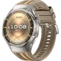 Huawei Watch GT 6 Pro 46 mm Silber/Braun