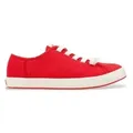 Camper für Herren. K101095-004 Peu Rambla II rote Turnschuhe (43), Stoff, Wohnung, Schnürsenkel, Lässig