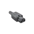 Bachmann 915170 Kaltgeräte-Steckverbinder Schwarz 1 St.