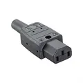 915.170 Bachmann Kaltgerätedose IEC320 C13 schwarz ~D~
