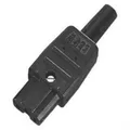 Bachmann Kaltgerätekupplung C13 10 A schwarz - Zubehör